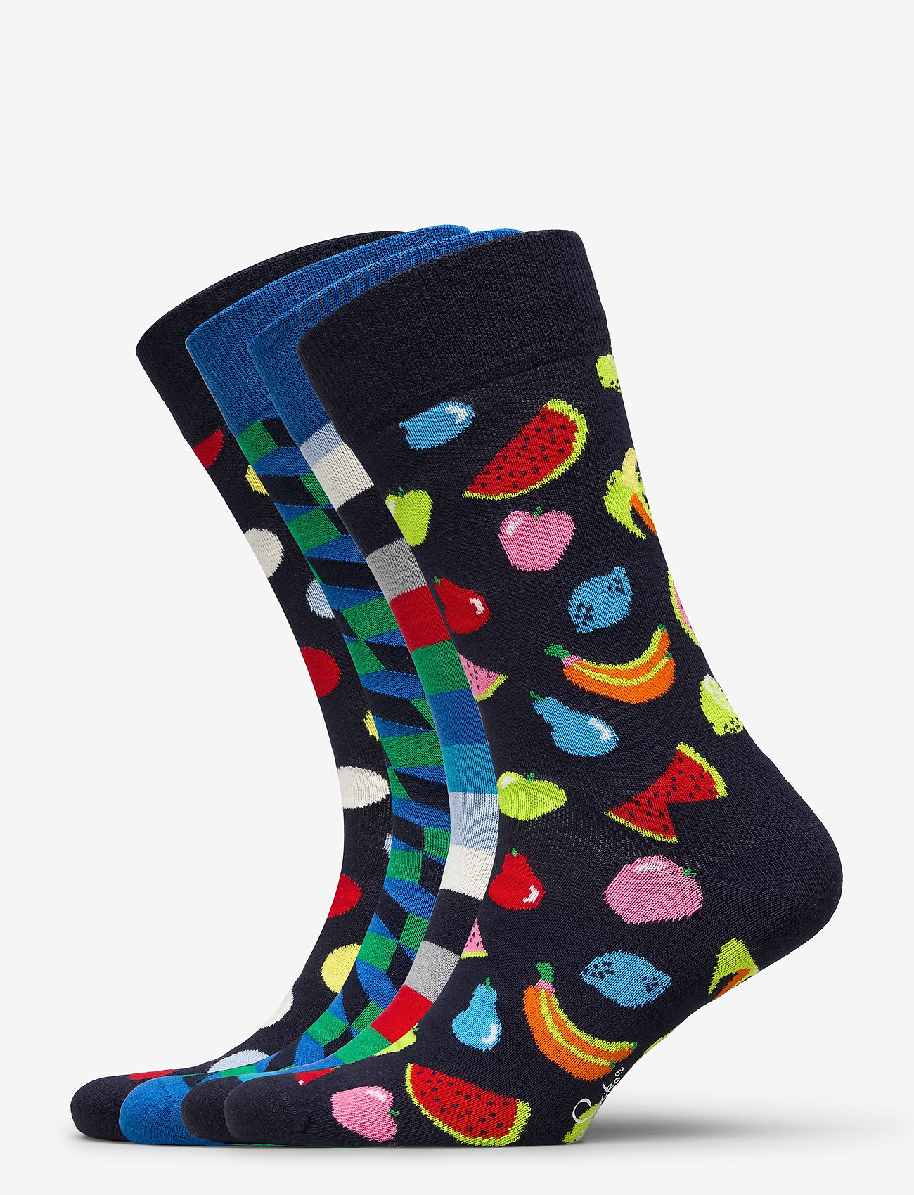 Happy Socks - 4-Pack Navy Socks Gift Set - madalaimad hinnad - multi - 0