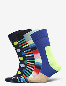 4-Pack New Classic Socks Gift Set, Happy Socks