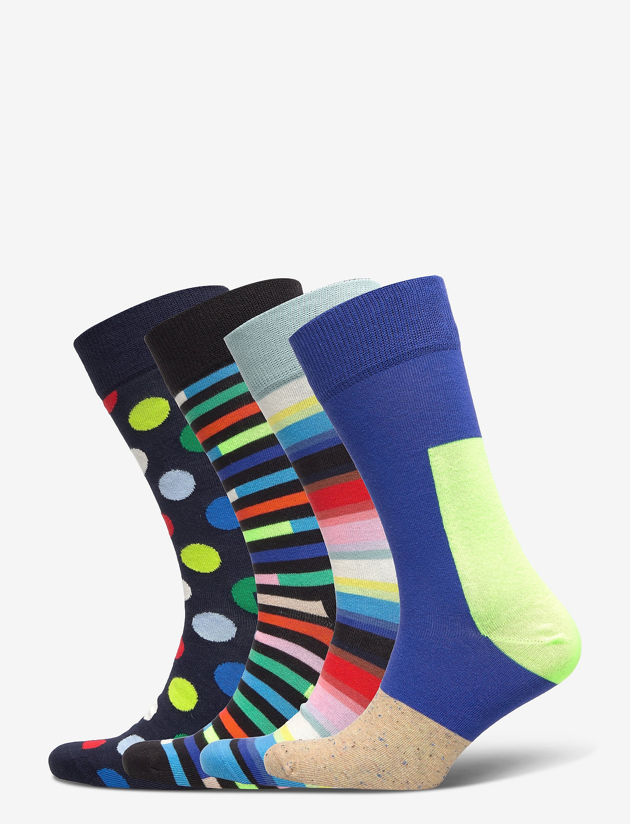Happy Socks - 4-Pack New Classic Socks Gift Set - vanlige sokker - multi - 0