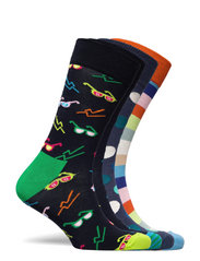 Happy Socks - 4-Pack Navy Socks Gift Set - najniższe ceny - dark blue/navy - 2