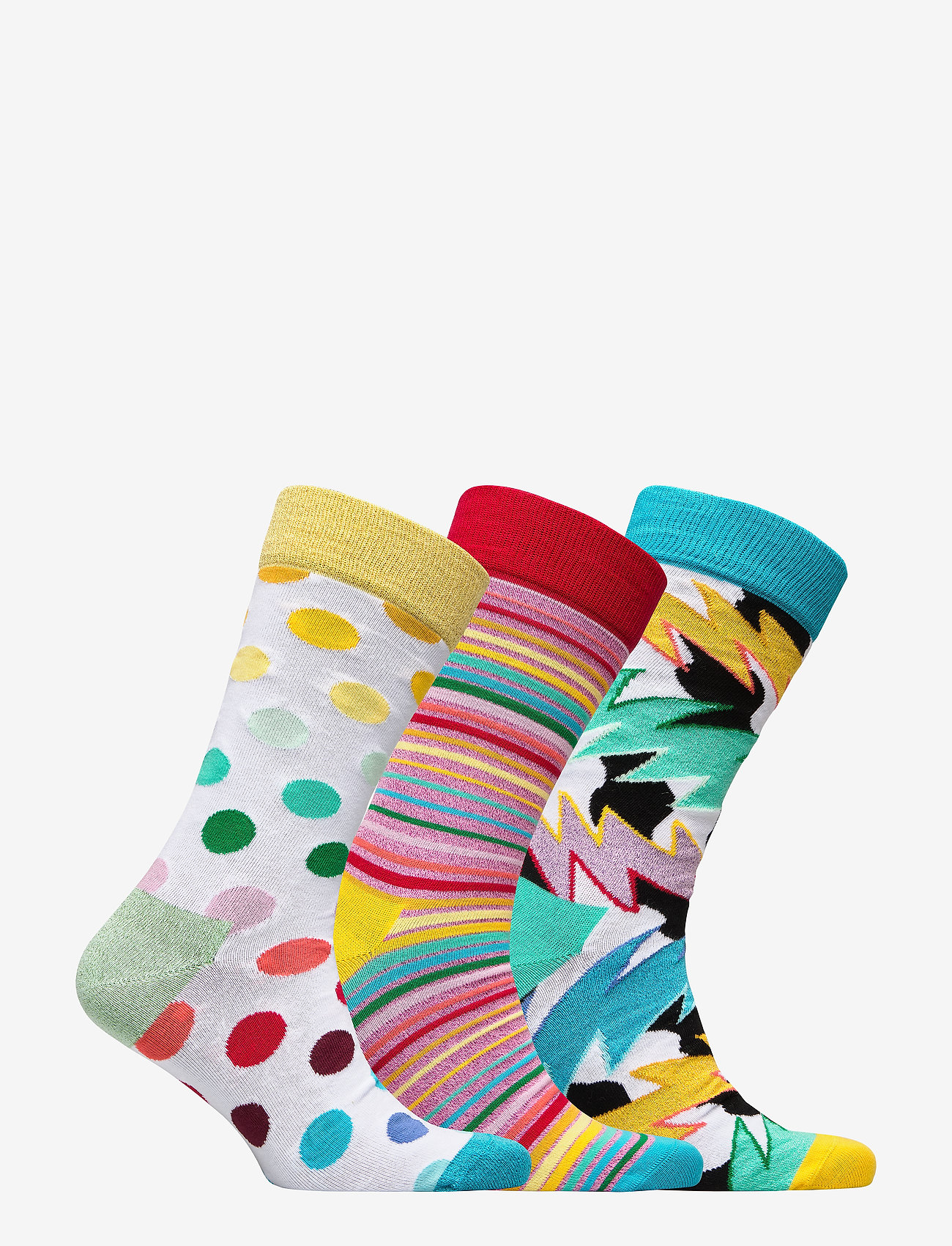 Happy Socks - 3-Pack Mixed Pride Socks Gift Set - white - 1