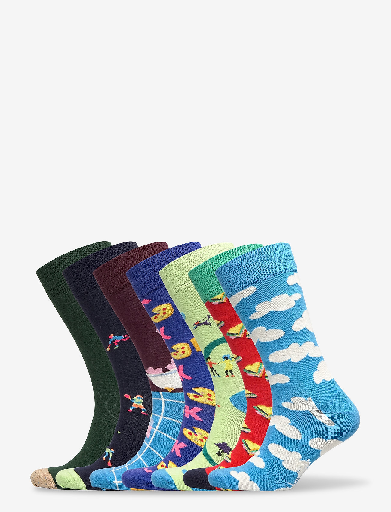 Happy Socks - 7-Days 7 Day Socks Gift Set - multi - 0