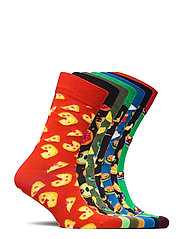 Happy Socks - 7-Pack 7 Days of Food Socks Gift Set - lühikesed sokid - multi - 2