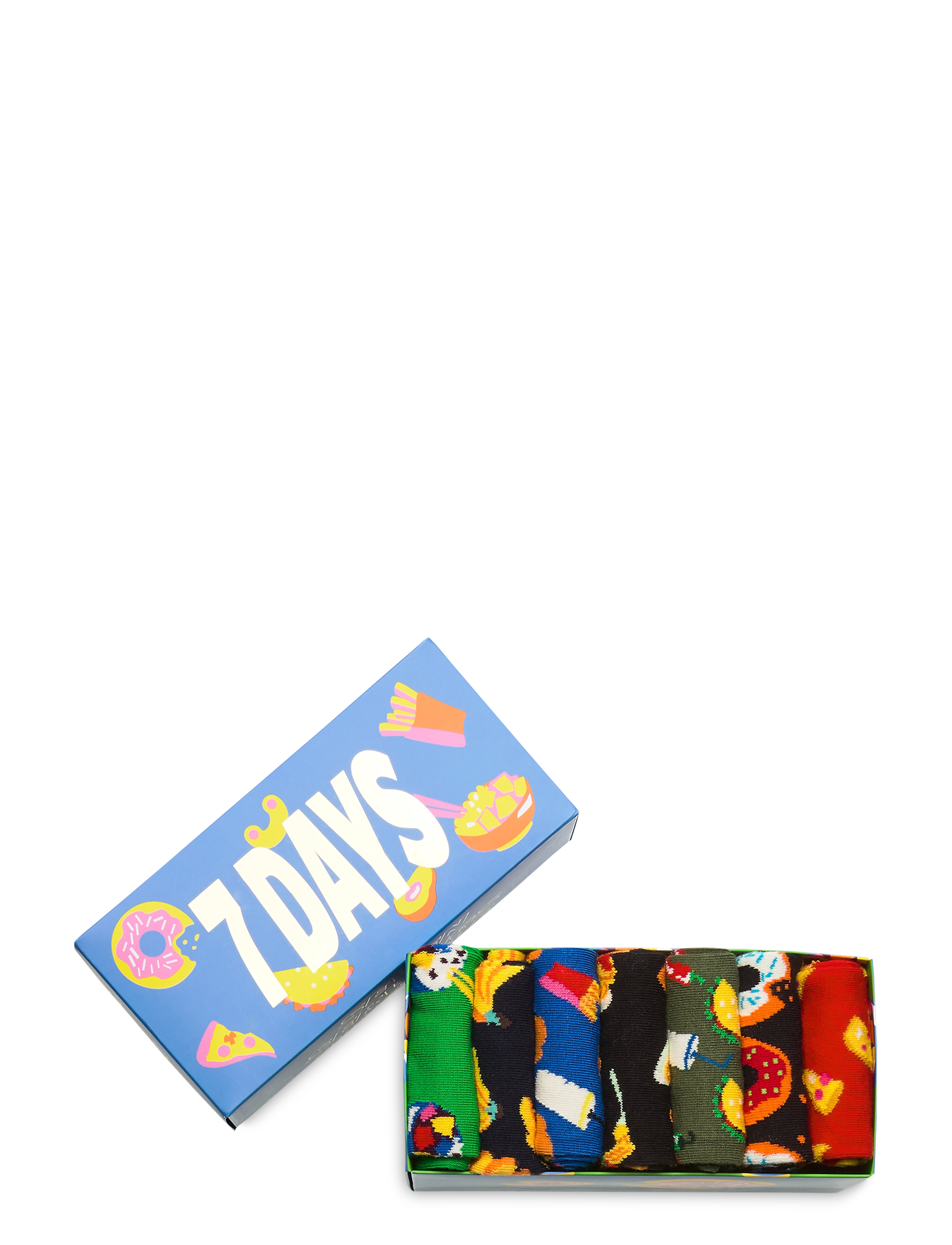 Happy Socks - 7-Pack 7 Days of Food Socks Gift Set - multi - 2