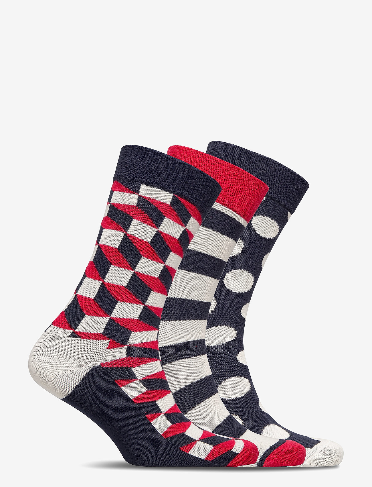 Happy Socks - 3-Pack Classic Navy Socks Gift Set - navy - 2