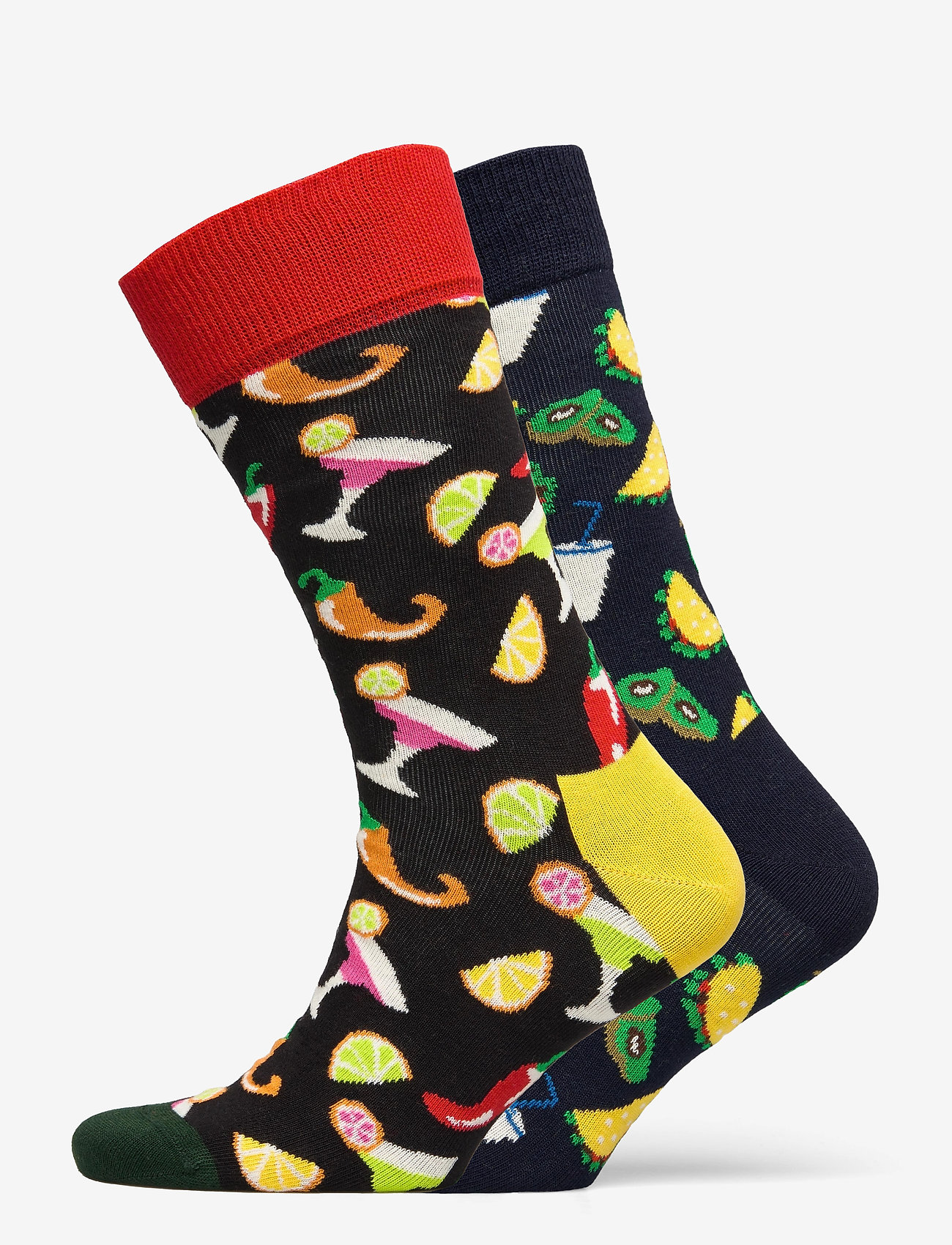 Happy Socks - 2-Pack Taco Socks Gift Set - multi - 0