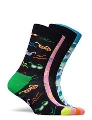 Happy Socks - 4-Pack Tropical Day Socks Gift Set - laveste priser - light yellow - 2