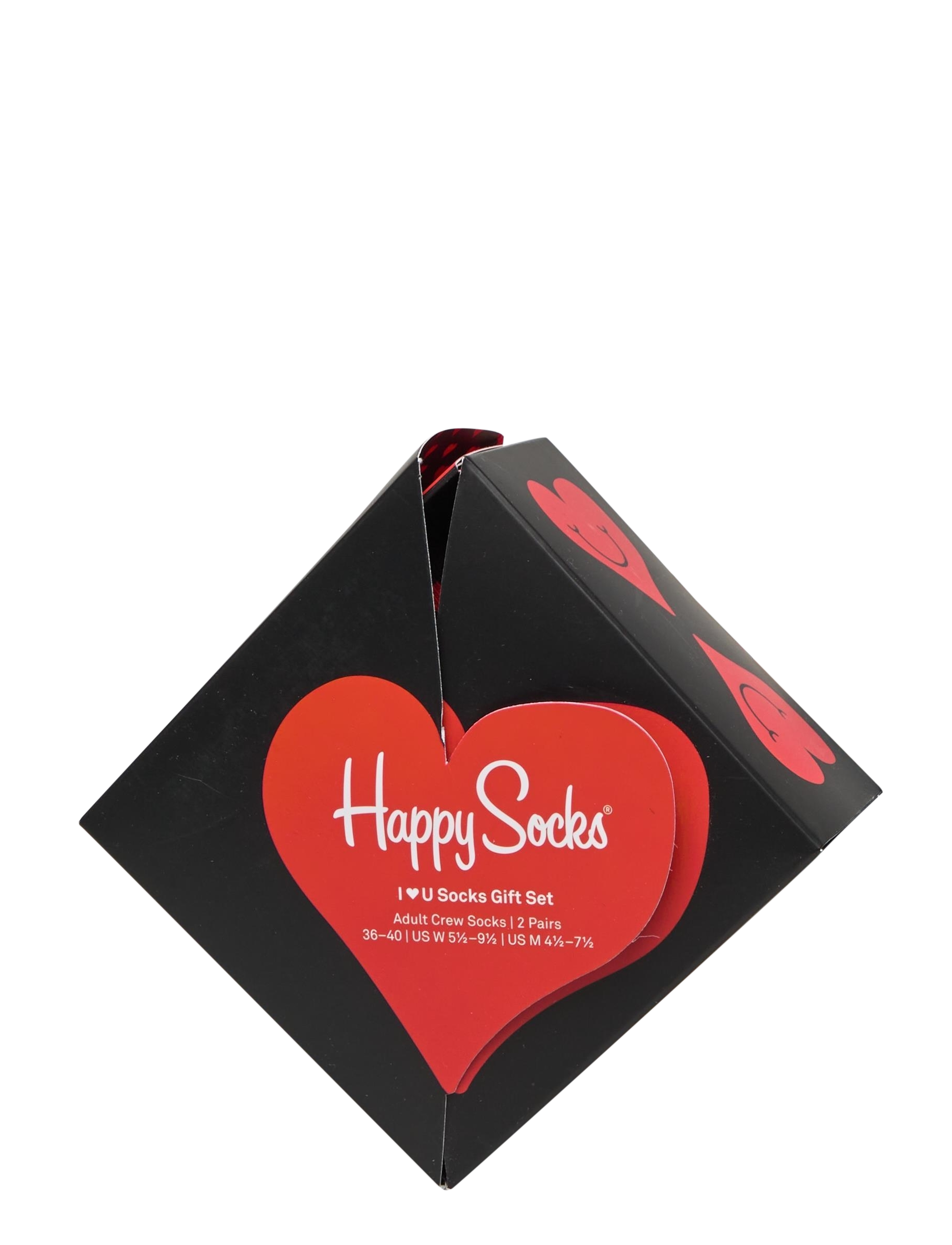 Happy Socks - 2-Pack I Heart You Socks Gift Set - black - 1