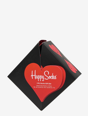 Happy Socks - 2-Pack I Heart You Socks Gift Set - laveste priser - black - 2