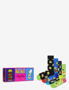 4-Pack Yummy Yummy Socks Gift Set, Happy Socks