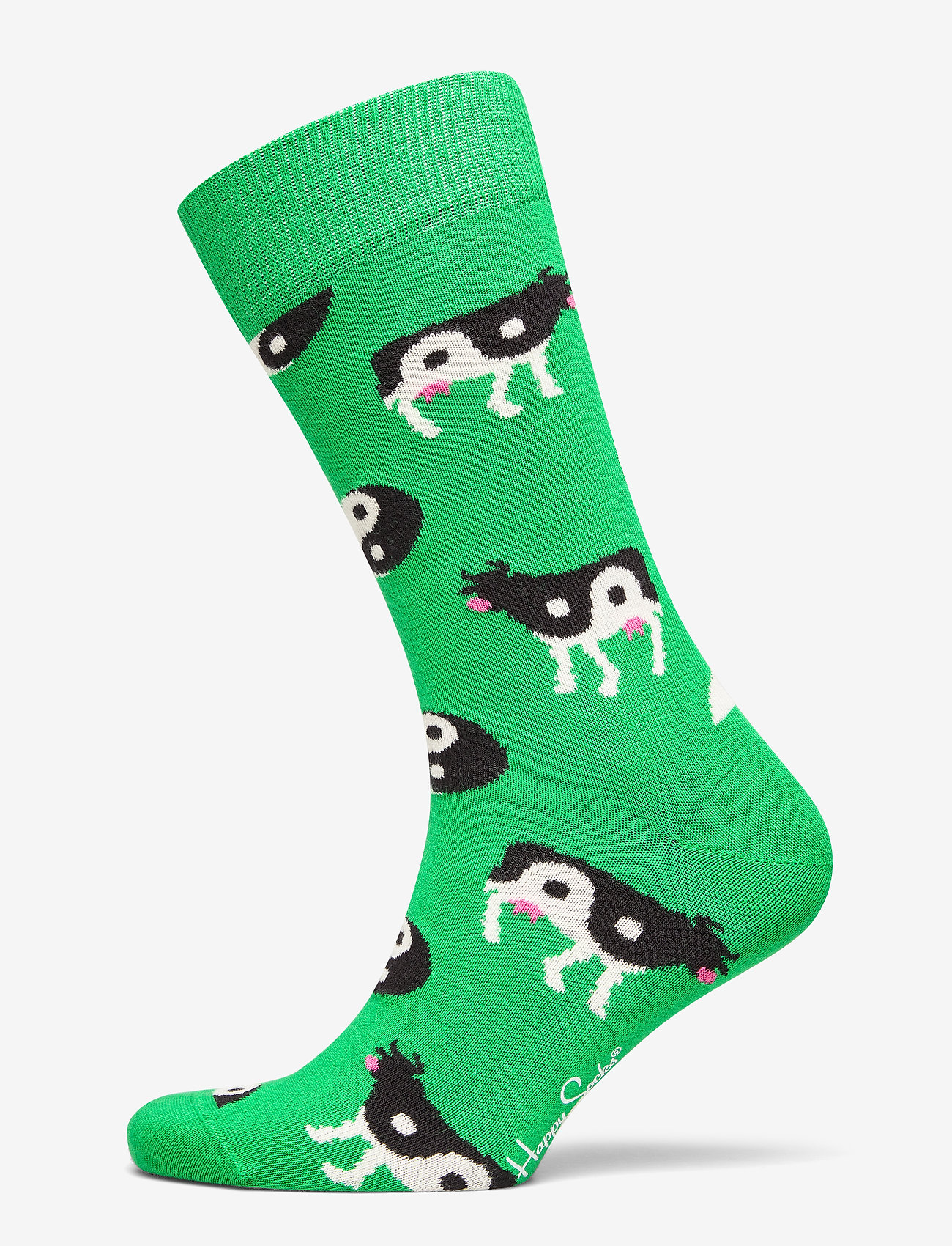 Happy Socks - Ying Yang Cow Sock - green - 0