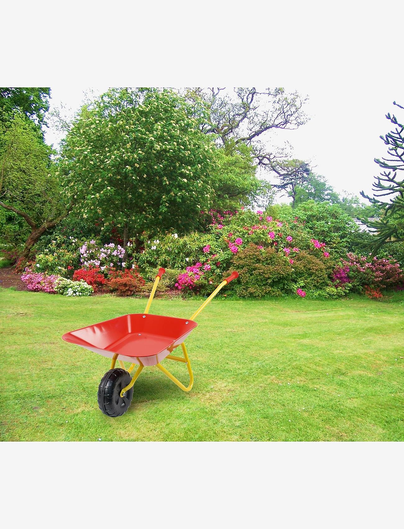 Happy Summer - HAPPY SUMMER Wheel Barrow Red - summer savings - red - 5