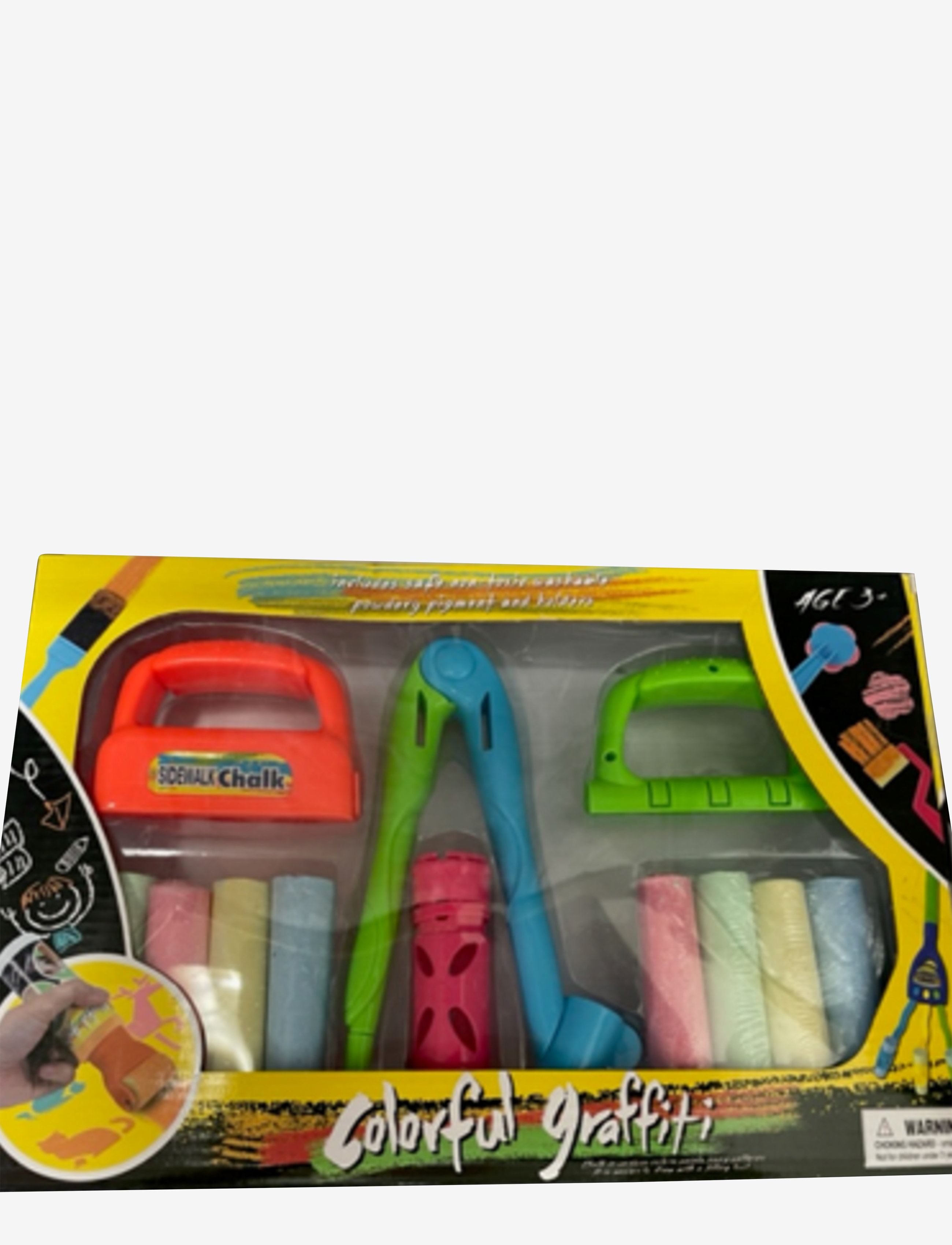 Happy Summer Chalk Playset 12 Pcs, Børn, Craft Sæt, Multi/mønstret, Str: ONE SIZE