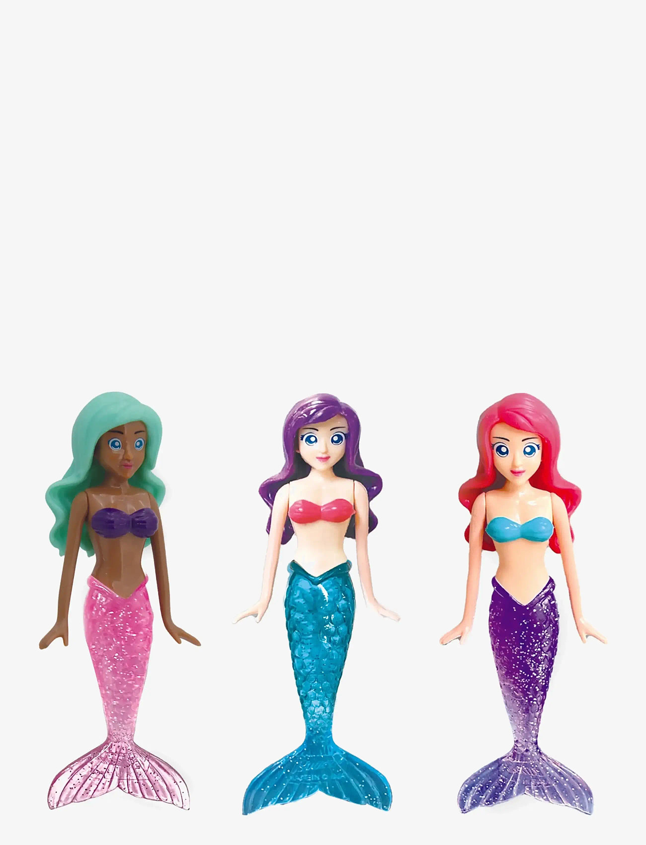 Happy Summer - HAPPY SUMMER Diving Mermaids 3-Pack - dykkerlegetøj - multi coloured - 0