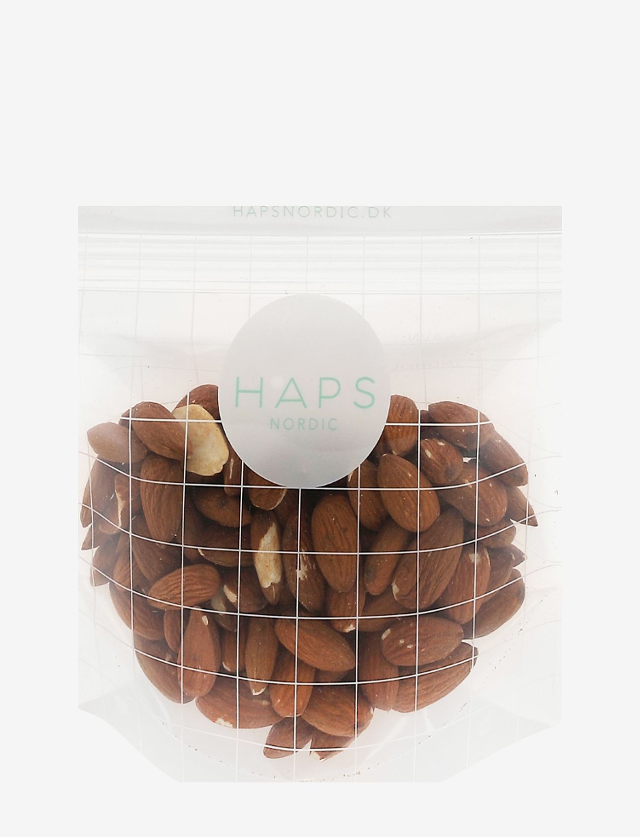Haps Nordic - Reusable Snack Bag 400 ml - lowest prices - transparent check - 1