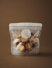 Haps Nordic - Reusable Snack Bag 400 ml - laveste priser - transparent check - 3