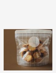 Haps Nordic - Reusable Snack Bag 400 ml - mažiausios kainos - transparent check - 2