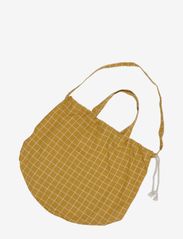 Haps Nordic - Shopping bag - tote bags - mustard check - 0