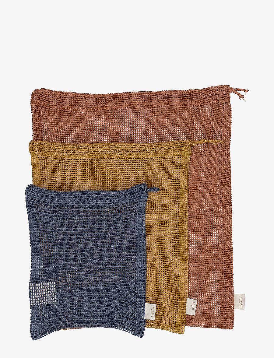 Haps Nordic - Mesh bags 3-pack - autumn mix - 0