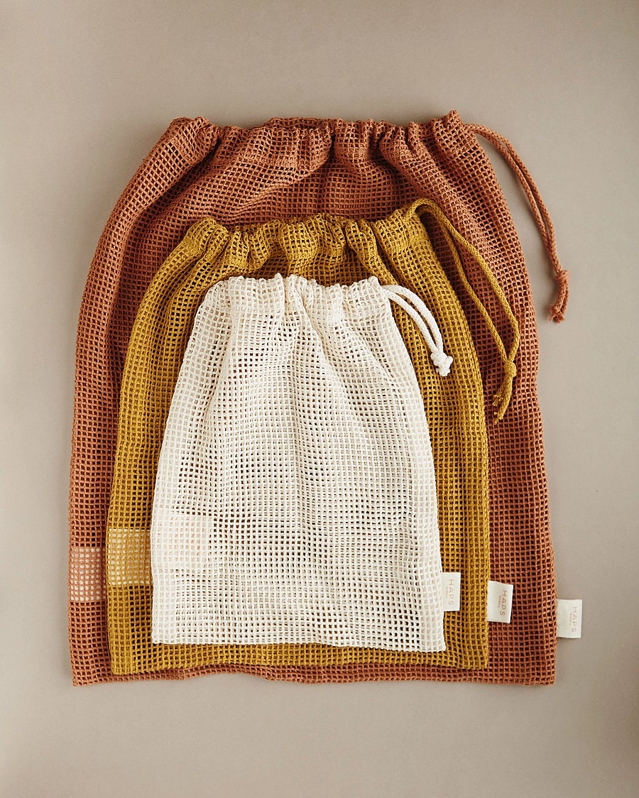 Haps Nordic - Mesh bags 3-pack - autumn mix - 3