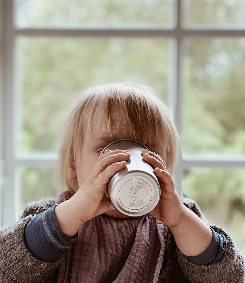 Haps Nordic - 4-pack Reusable cups - steel - 1