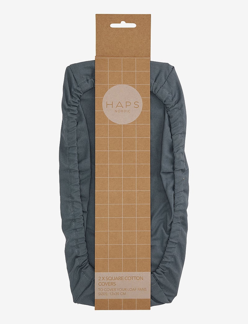 Haps Nordic - Square Cotton cover 2-pack solid - snakk & matar aukahlutir - ocean pack - 0