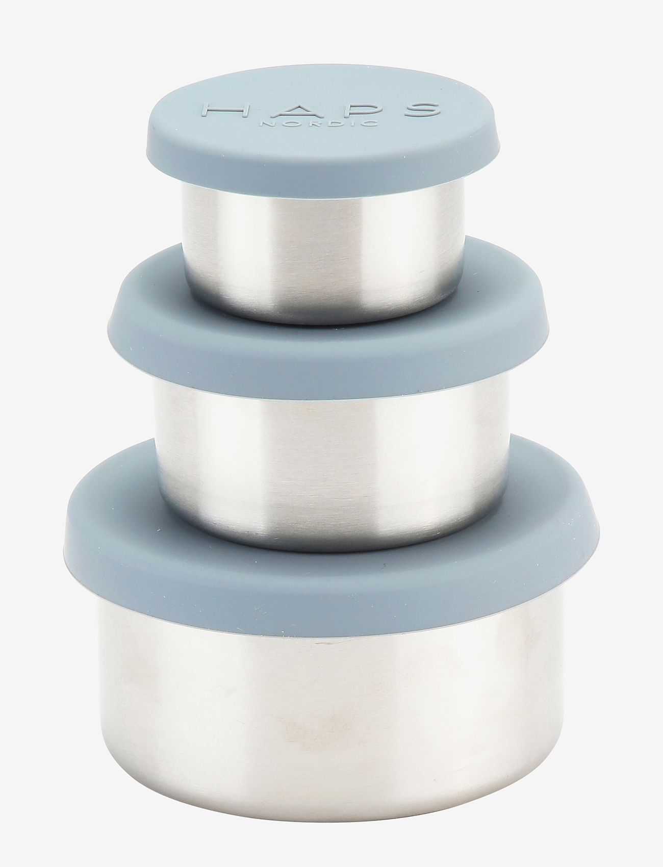 Haps Nordic - Steel trio - vorratsgläser - ocean - 0