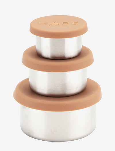 Haps Nordic Steel trio - Brotdosen - TERRACOTTA / orange