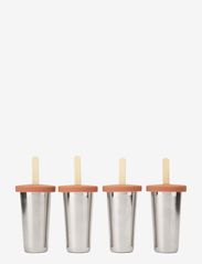Ice lolly makers 4-pack - TERRACOTTA
