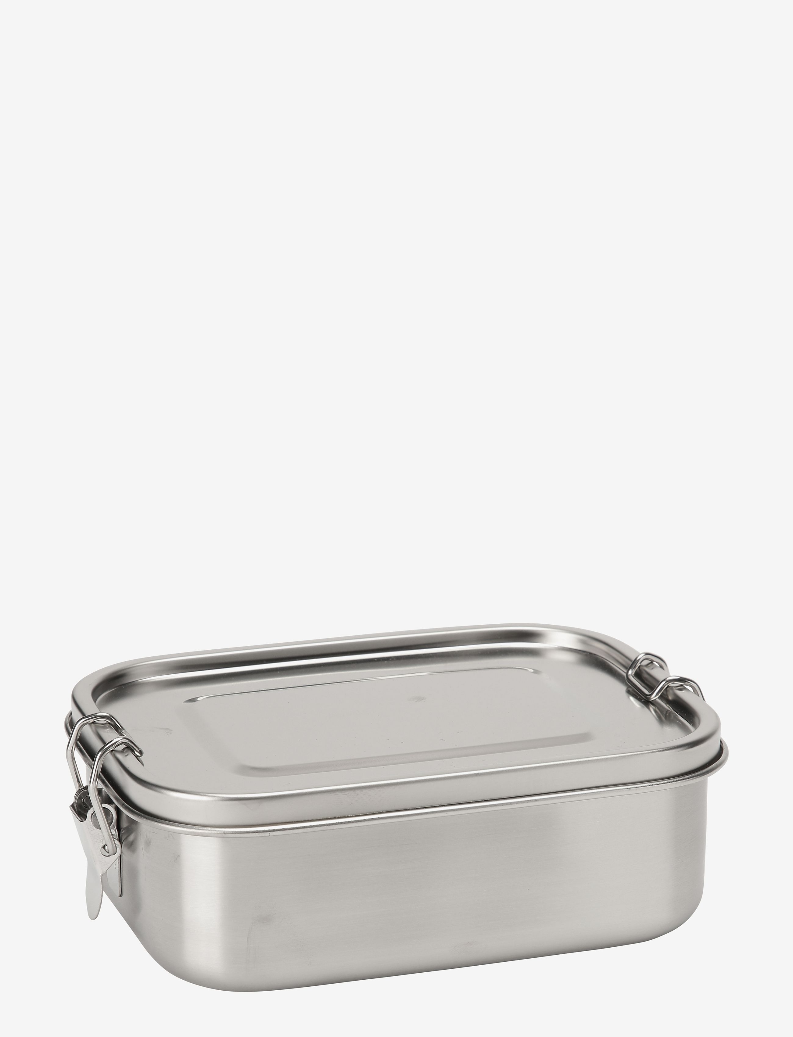 Haps Nordic Lunch Box W. Removable Divider, Madkasse, Sølv, Str: 800 ml