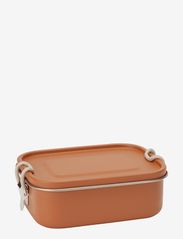 Lunch box w. removable divider - TERRACOTTA