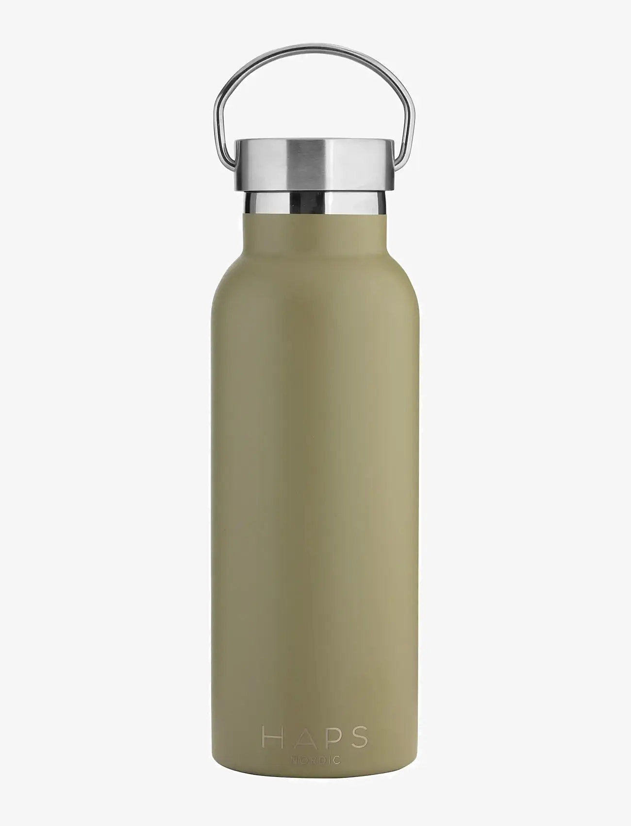 Haps Nordic - Thermo bottle 500 ml. - termoflasker - olive - 0