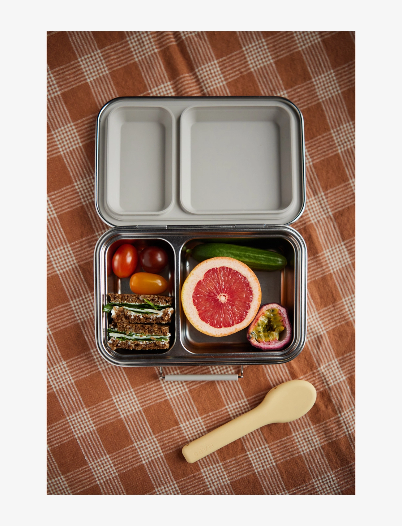 Haps Nordic - Haps box - two compartments - kinder - steel - 2