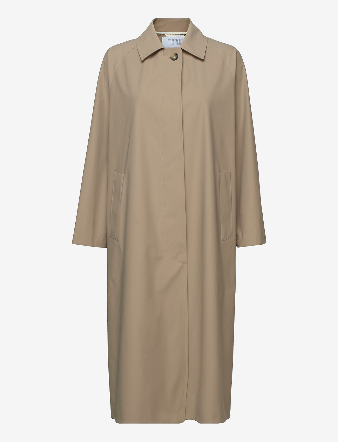 Harris Wharf London - Women short loden - camel - 0