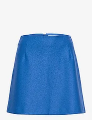 Harris Wharf London - Women mini skirt light pressed wool - trumpi sijonai - cobalt blue - 0