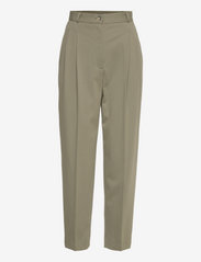 Harris Wharf London - Women pleated trousers - dalykinio stiliaus kelnės - rosemary - 0
