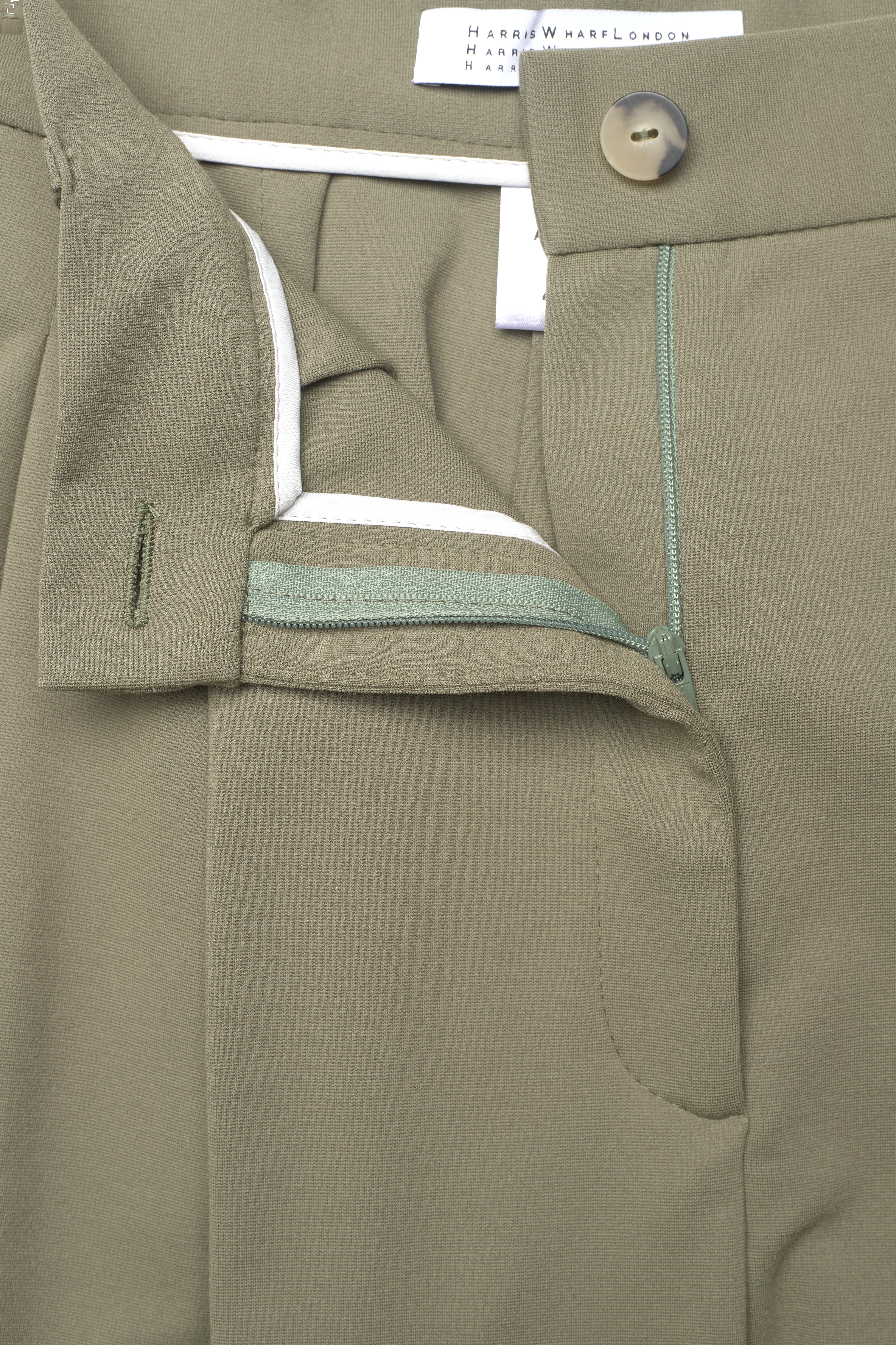 Harris Wharf London - Women pleated trousers - formell - rosemary - 3