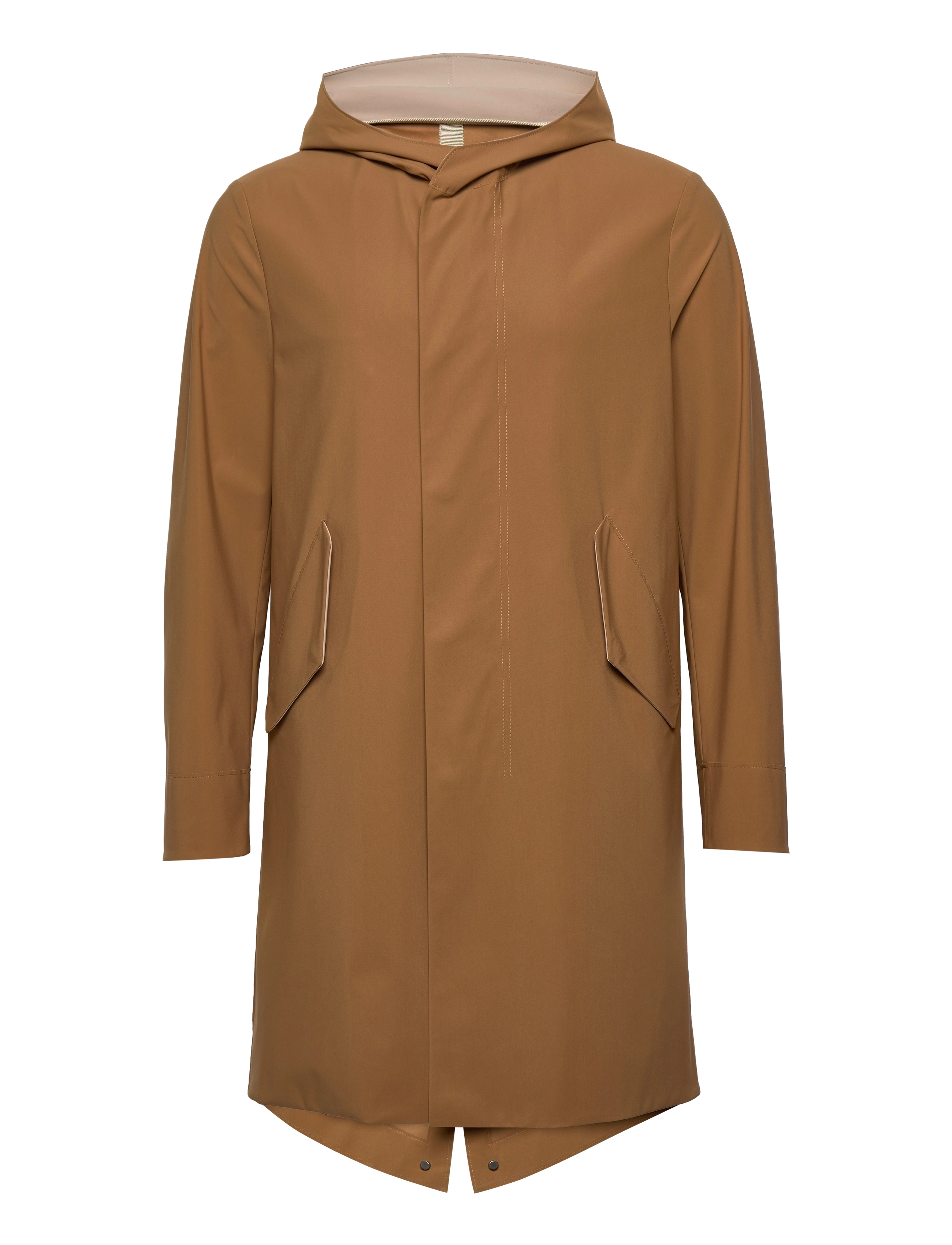 Harris Wharf London - C9124PYZ-Z Fishtail parka - tobacco - 0