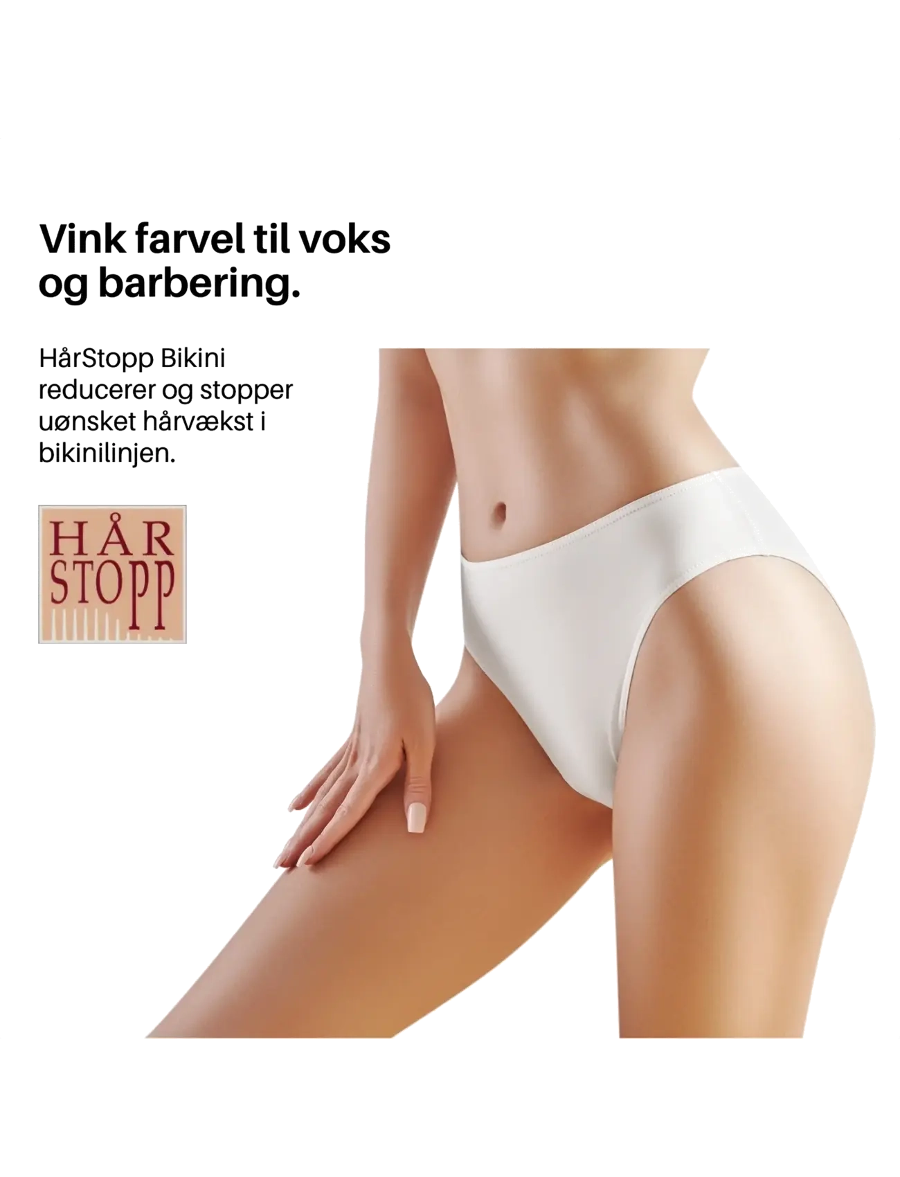 HårStopp - HårStopp Bikini - white - 2
