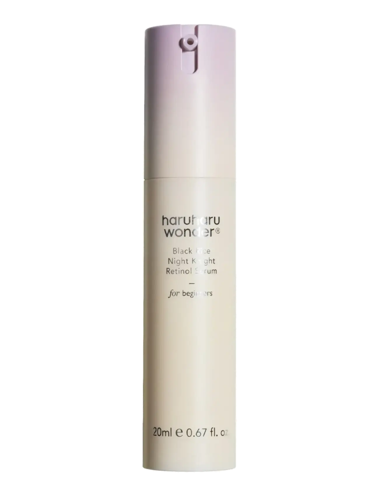 Haruharu Wonder Black Rice Night Knight Retinol Serum, Night Creme, Nude, Str: 20 ML
