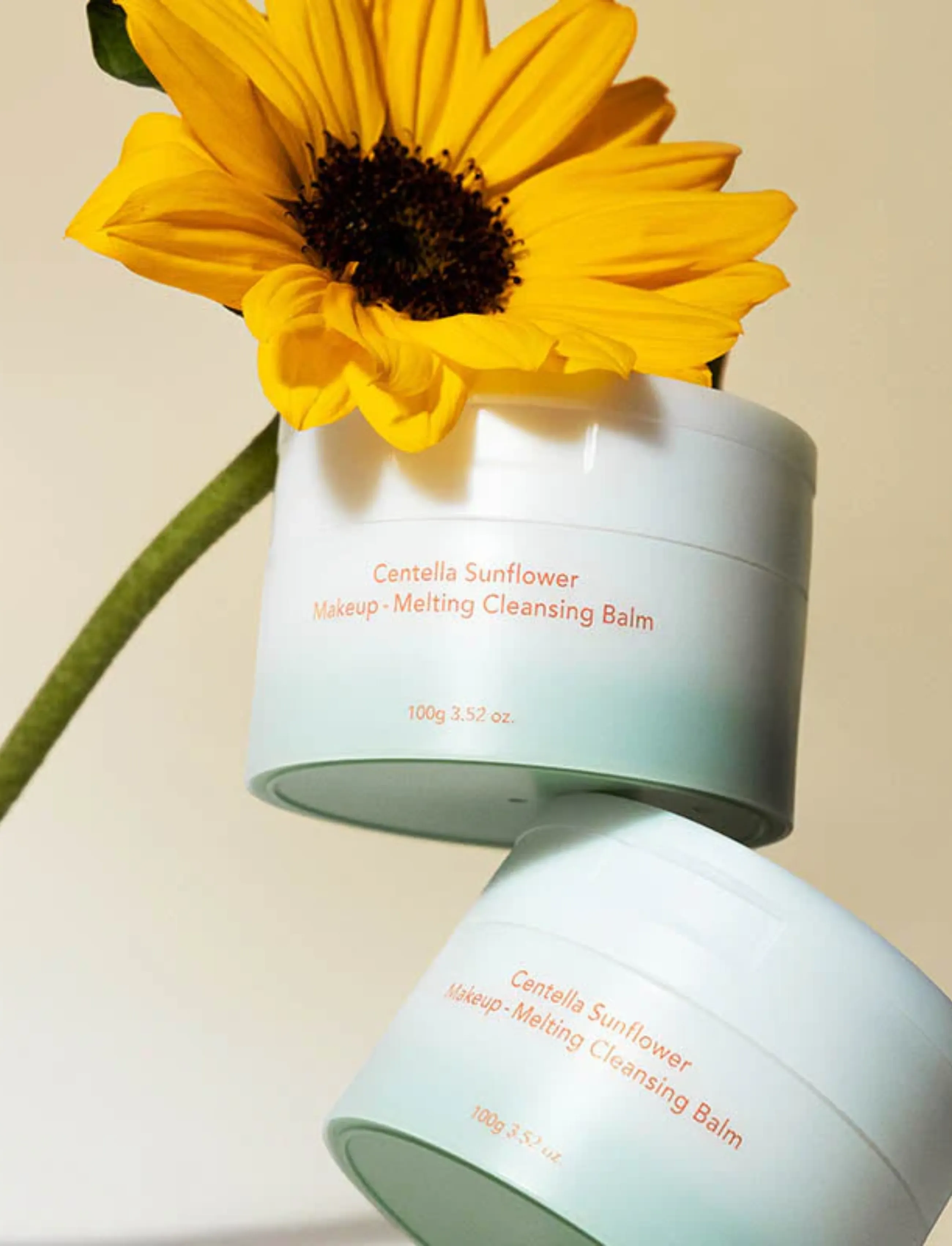Haruharu Wonder Centella Sunflower Makeup Melting Cleansing Balm, 100 G, Nude, Cleansers > Cleansing Balm, Dame