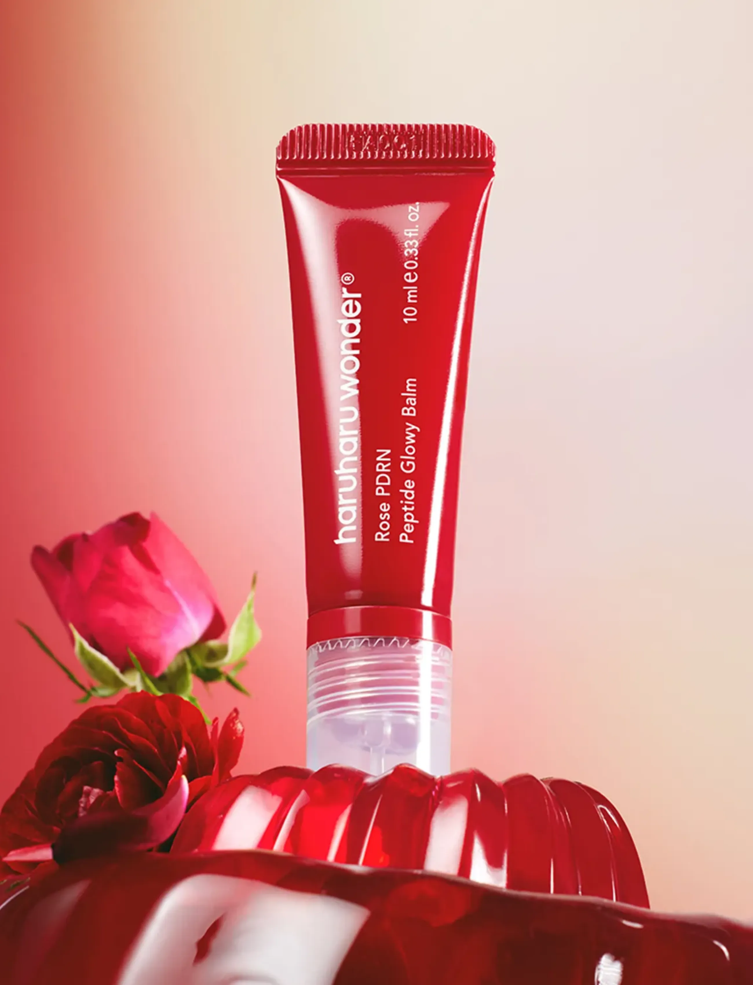 Haruharu Wonder Rose Pdrn Peptide Glowy Balm, 10 ml, Nude, Lip Care > Lip Balm, Dame