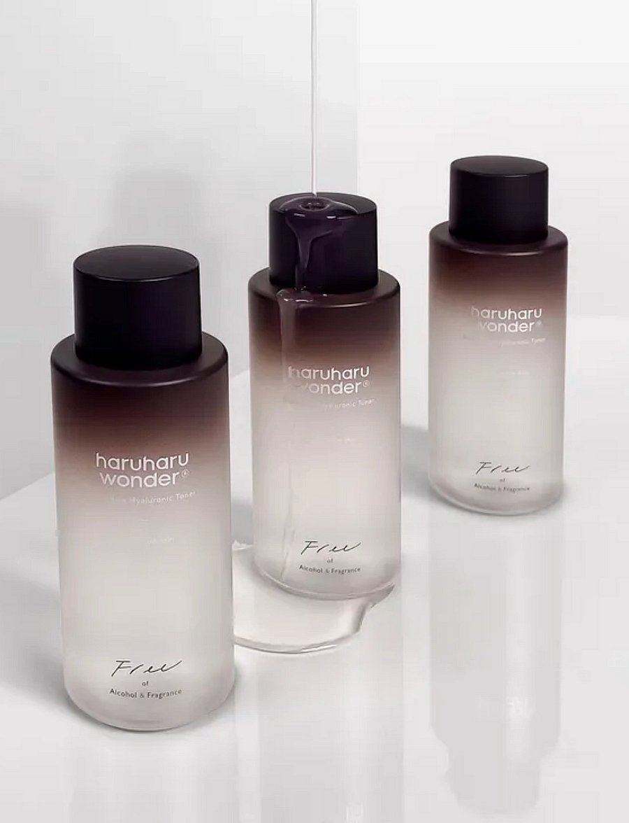 Haruharu Wonder - Black Rice Hyaluronic Toner Free of Alcohol & Fragrance - eksfolierende tonere - clear - 3
