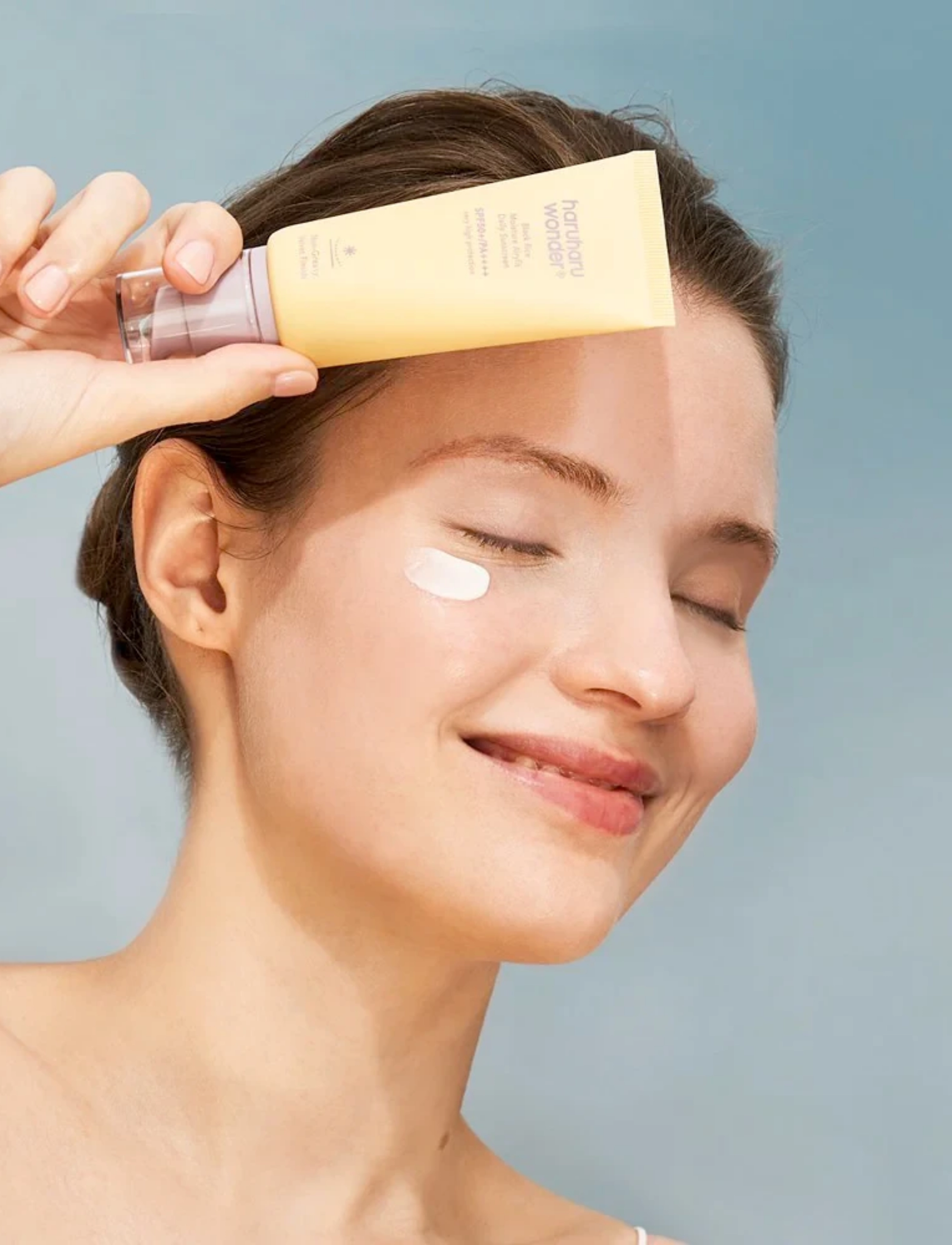 Haruharu Wonder Black Rice Moisture Airyfit Daily Sunscreen Spf50+ Pa++++, 50 ml, Nude, Solpleje > Ansigt, Dame