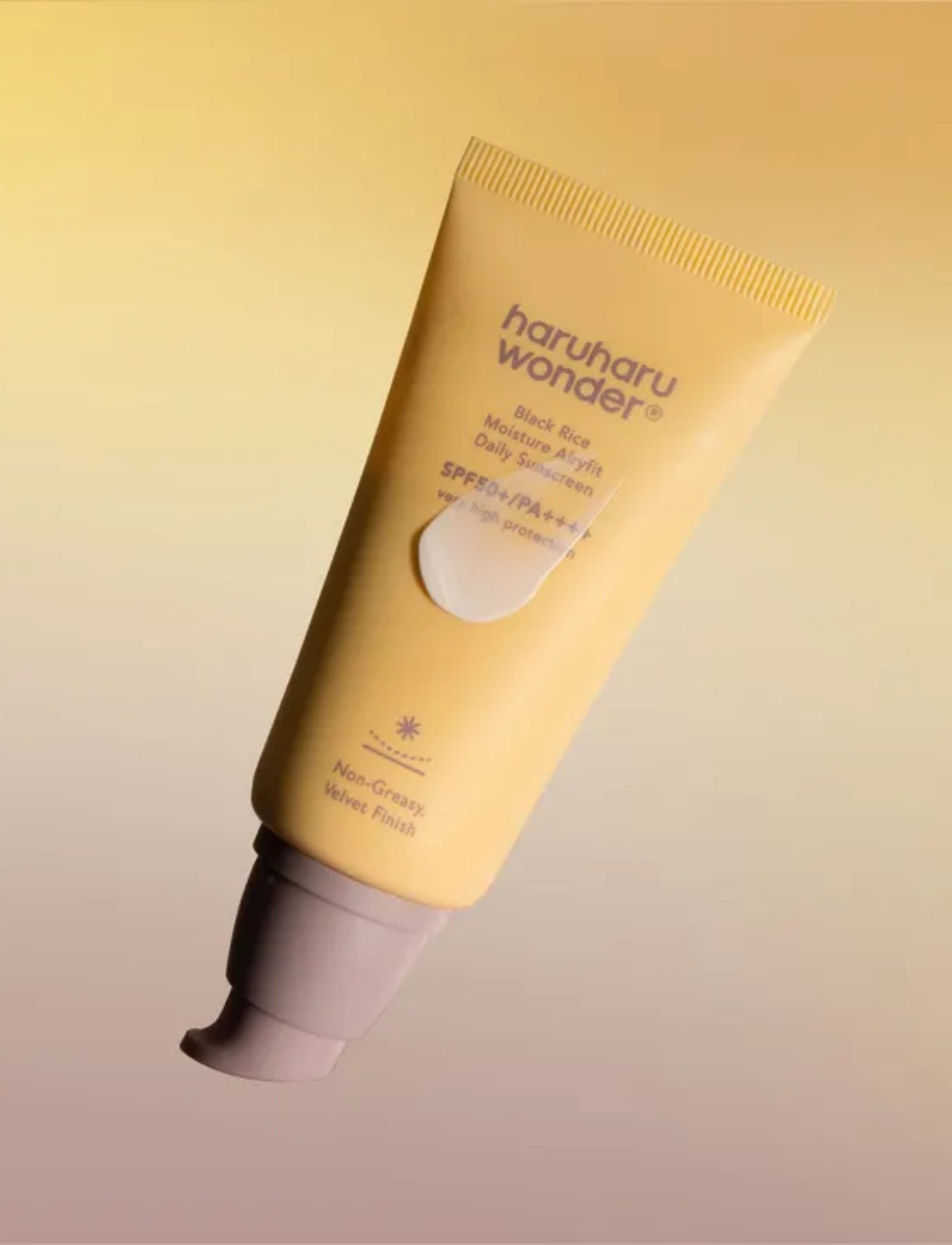 Haruharu Wonder - Black Rice Moisture Airyfit Daily Sunscreen SPF50+ PA++++ - til ansigtet - clear - 4