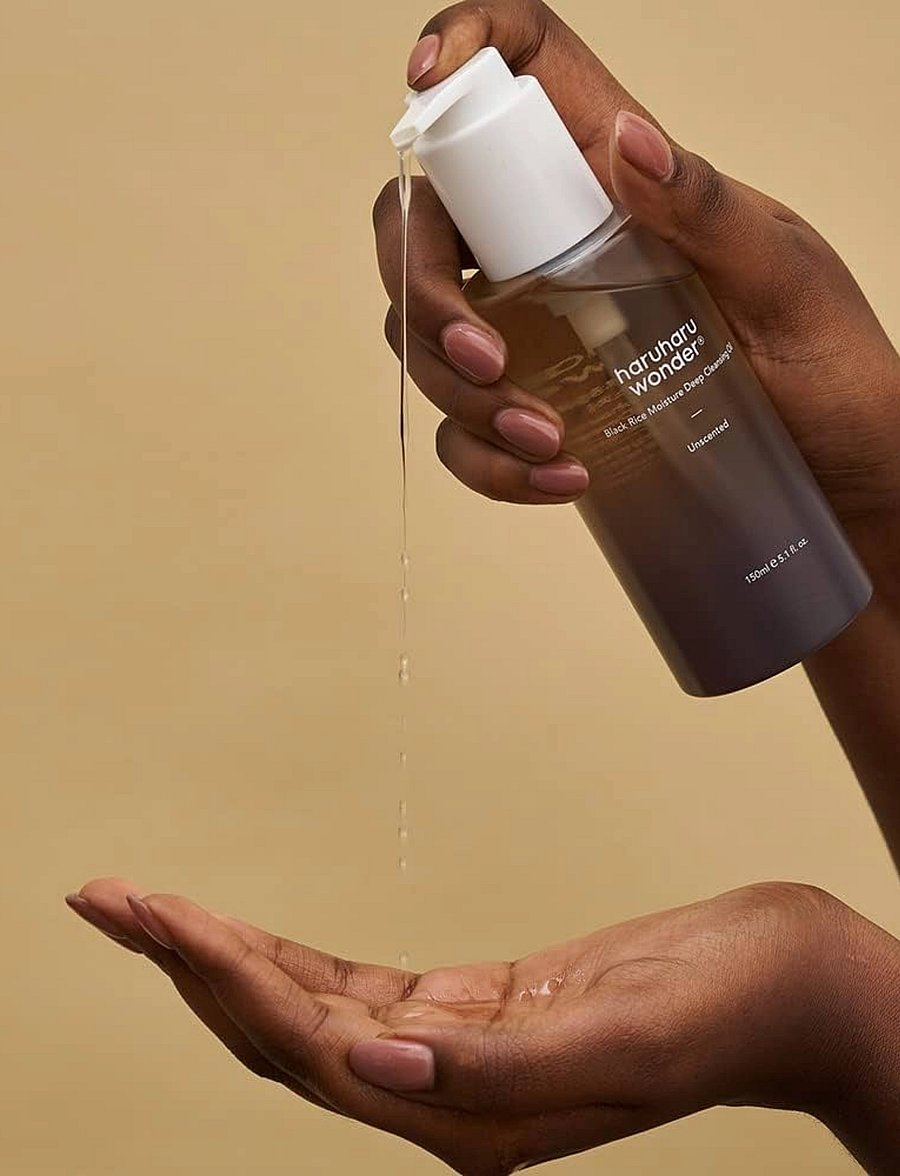 Haruharu Wonder - Black Rice Moisture Deep Cleansing Oil - renseolier - clear - 3