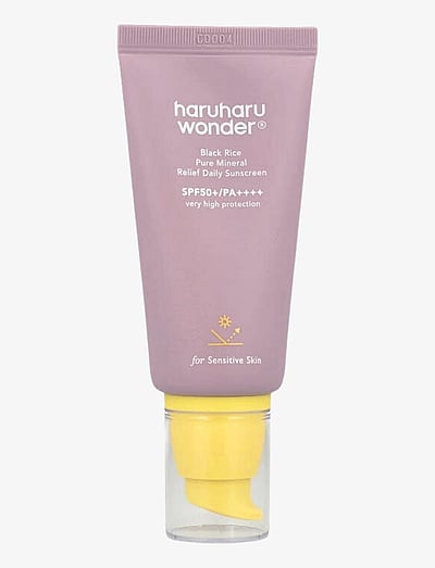 Black Rice Pure Mineral Relief Daily Sunscreen Spf50+ Pa++++ - Ansigt
