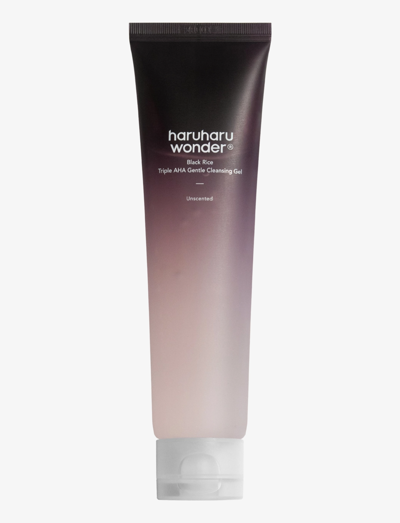 Haruharu Wonder Black Rice Triple AHA Gentle Cleansing Gel Unscented - Hudpleje - CLEAR / undefined