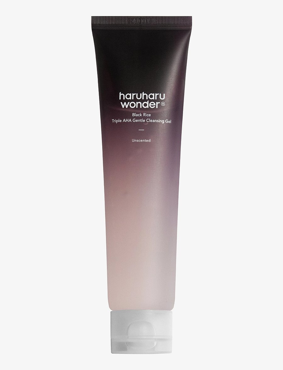 Haruharu Wonder - Black Rice Triple AHA Gentle Cleansing Gel Unscented - rengöringsgel - clear - 1