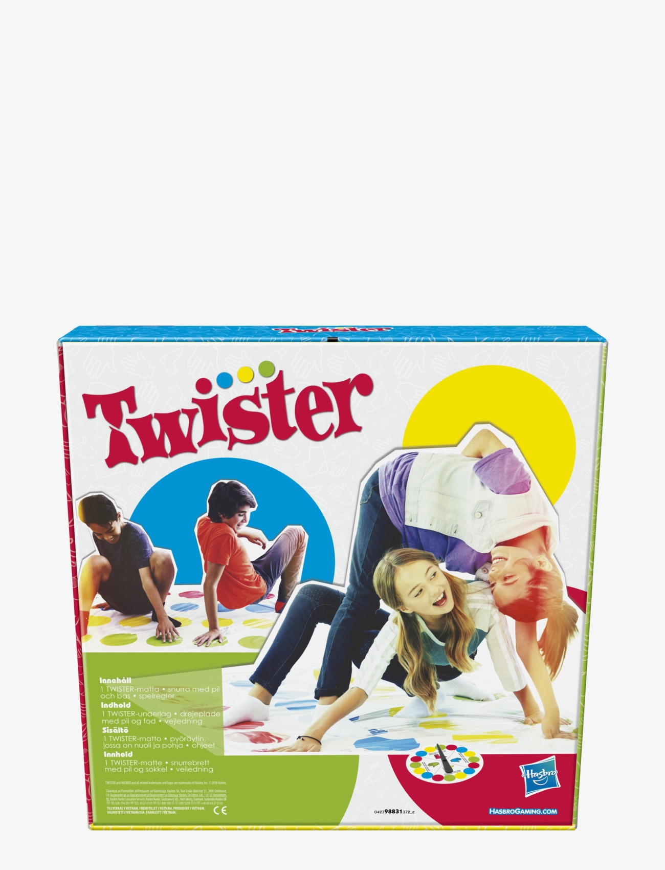 Hasbro Gaming - Twister Twister game - aktiiviset pelit - multi coloured - 1